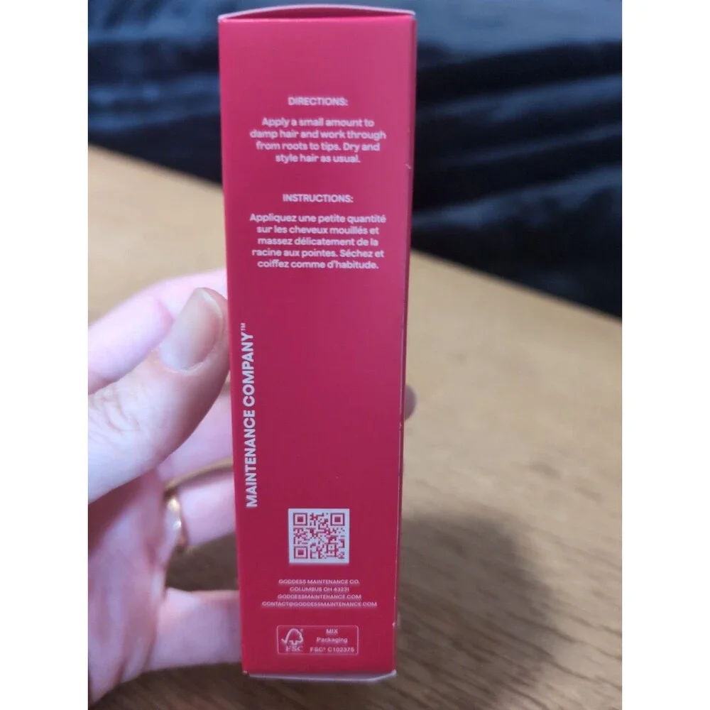 Goddess BioTech Blowout Leave-In Restorative Hair Mask 1.7 oz 50 mL